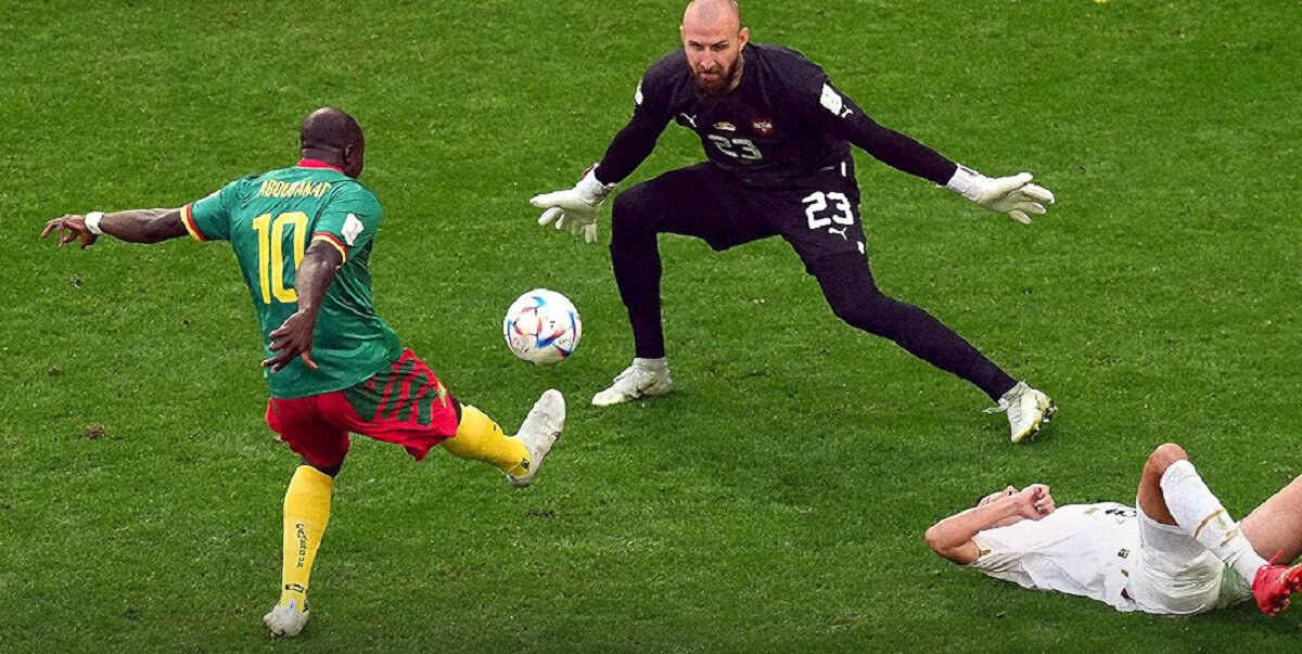 Камерун и Сербия сыграли вничью 3:3! Павлович и Милинкович-Савич забили два гола за пару минут в 1-м тайме, Абубакар и Шупо-Мотинг во 2-м
