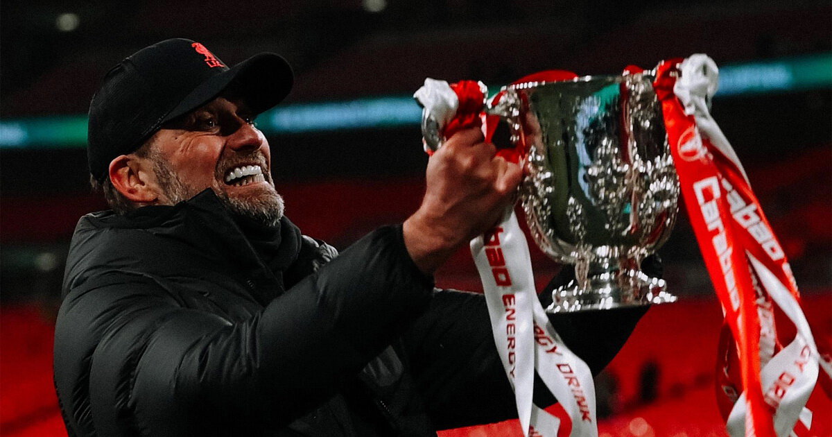 Клопп выиграл 12-й трофей в качестве тренера, 7 из них  с Ливерпулем