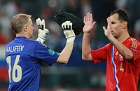 сборная Чехии по футболу, Сборная России по футболу, Евро-2012, фото