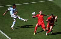 Сборная Бельгии по футболу, Сборная Аргентины по футболу, ЧМ-2014, фото