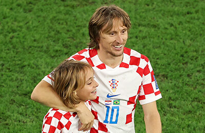 Милота дня. Хорватия празднует победу над Бразилией вместе с детьми