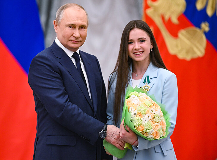 «Ты совсем молодая девушка». Считали намек Путина о допинговом деле Валиевой?
