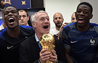 ЧМ-2018, Сборная Франции по футболу, Бенжамен Менди, Поль Погба, Дидье Дешам