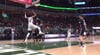 Giannis Antetokounmpo goes up to get it and finishes the oop