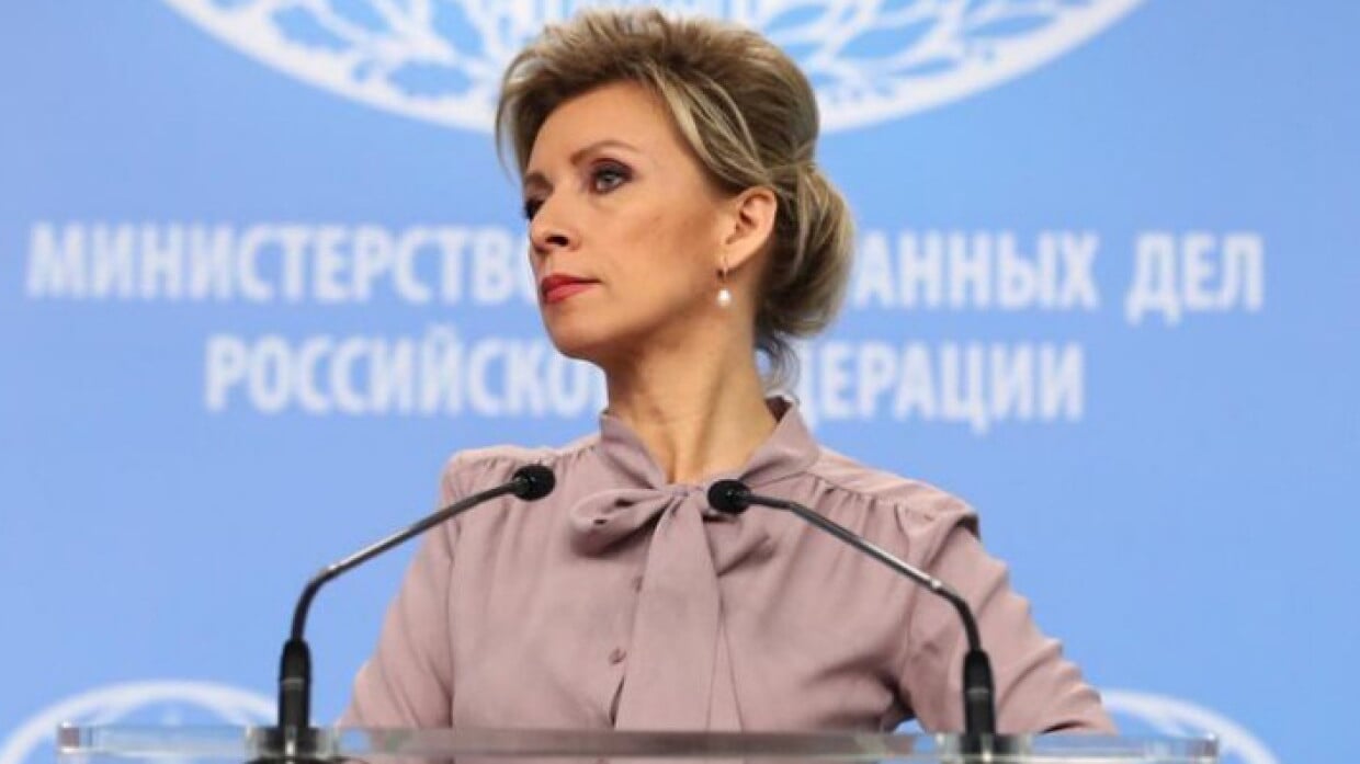 Захарова о форме Украины: Становитесь спортивными героями, и будет вам слава. Не националистическими лозунгами следует прославлять Родину
