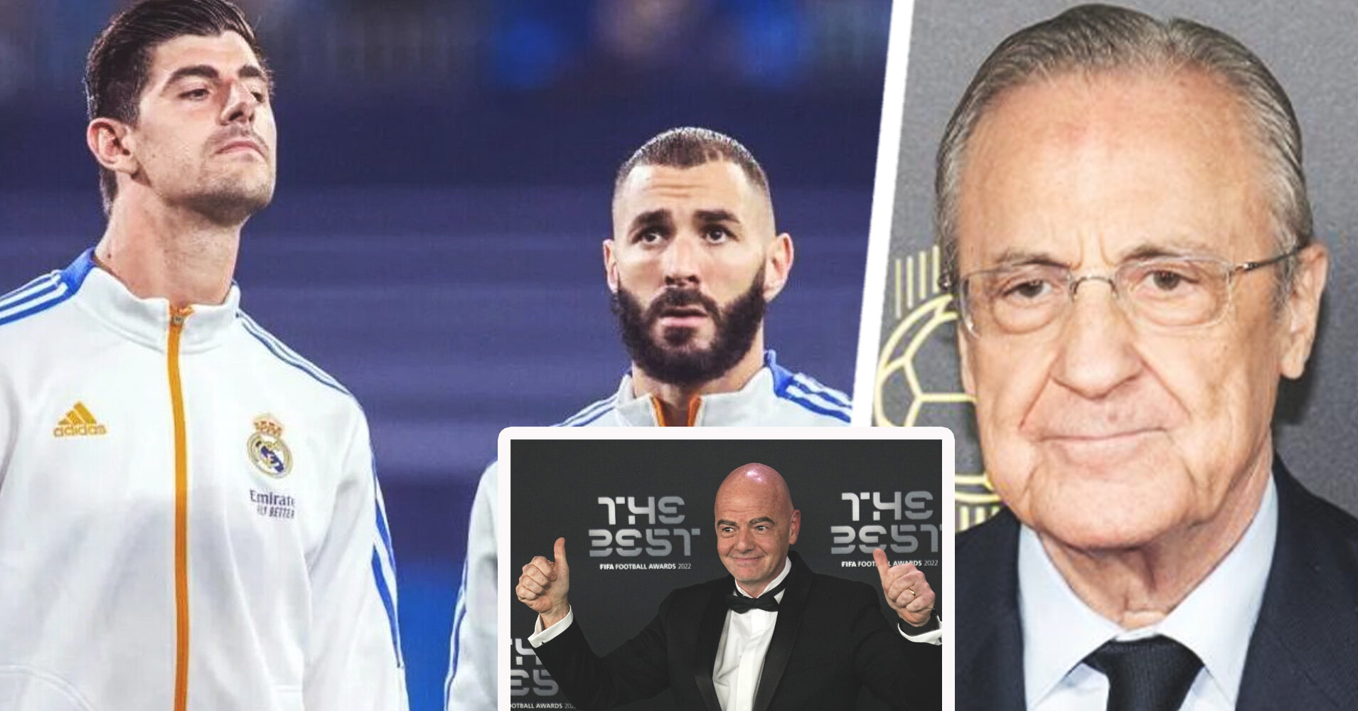 Реал недоволен церемонией The Best. В клубе шокированы непопаданием Винисиуса в команду года и отсутствием награды у Куртуа