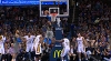 Russell Westbrook rocks the rim