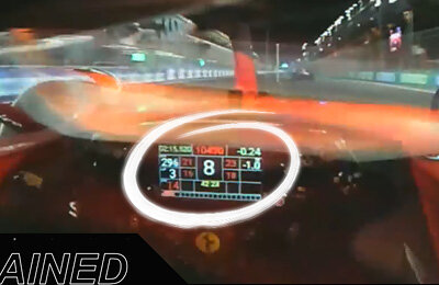 Данные на руле для гонщиков «Ф-1» на быстрейшем круге Гран-при: отрывы, температуры шин, обороты мотора, заряд батареи