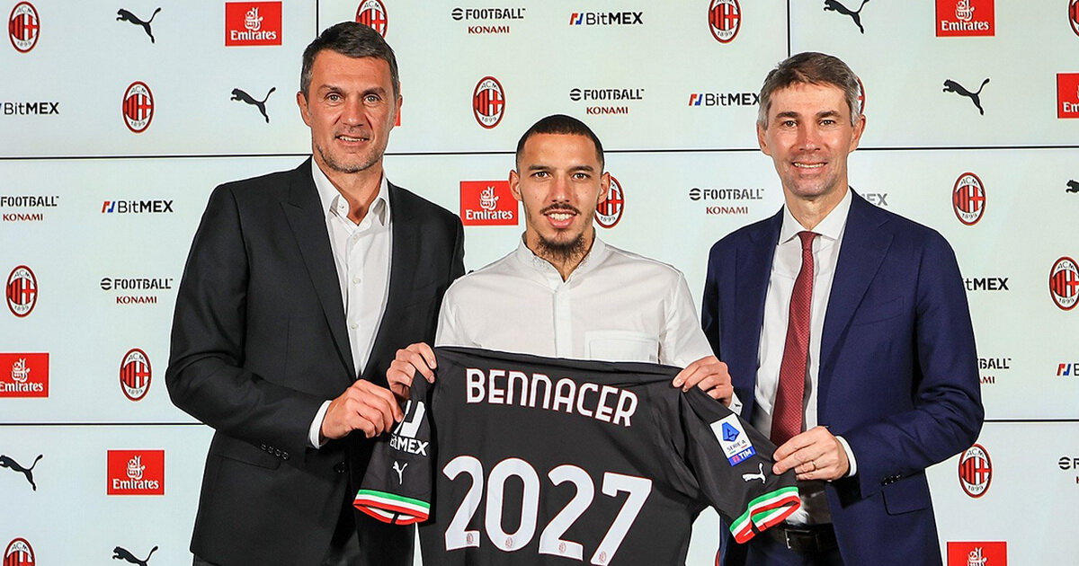 Милан продлил с Беннасером контракт до 2027 года