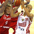 сборная Чехии жен, сборная России жен, чемпионат мира-2010 жен