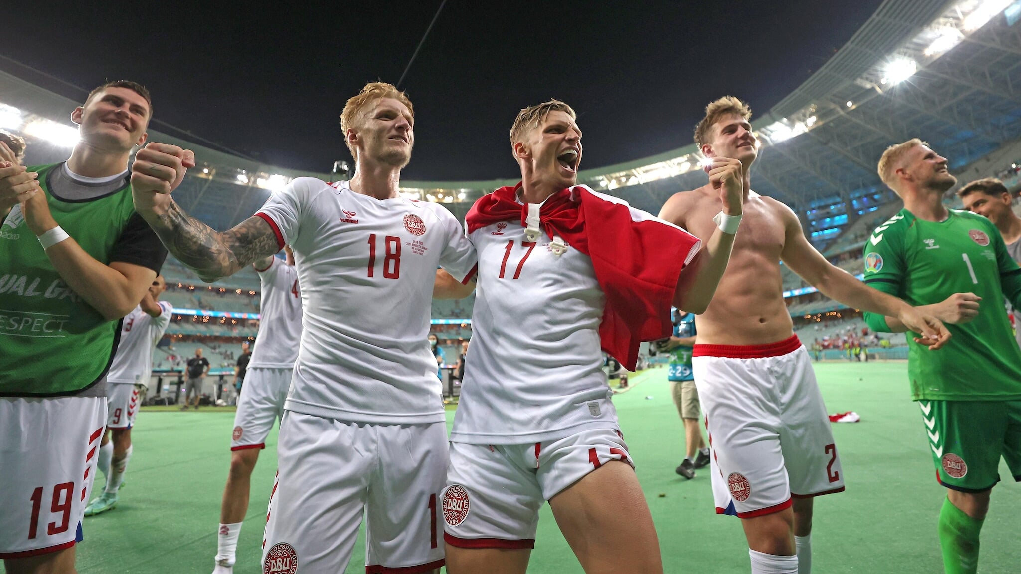 Дания выиграла все 7 матчей в отборе ЧМ-2022, общий счет 26:0