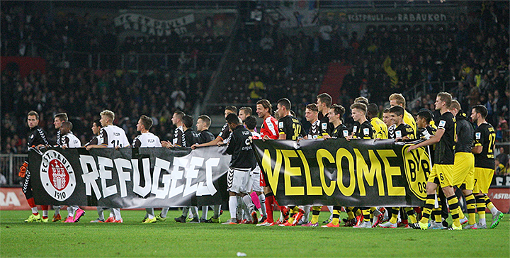 St. Pauli - Borussia Dortmund Refugees Welcome