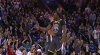 Stephen Curry knocks it down as the clock expires