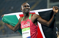 Дэвид Рудиша, Федерация легкой атлетики Кении, World Athletics (IAAF), Бег, Токио-2020, Бриллиантовая лига