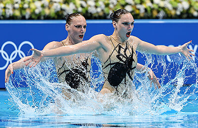 Токио-2020, синхронное плавание, Светлана Колесниченко, Светлана Ромашина