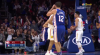 T.J. McConnell sets up  Furkan Korkmaz nicely for the bucket