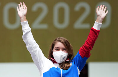 сборная России жен, Токио-2020, Виталина Бацарашкина, пулевая стрельба