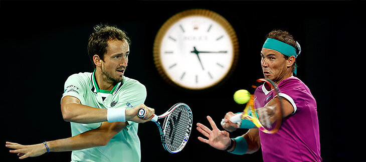 Медведев и Надаль бьются за историю в финале Australian Open. Даниил ведет 2:1, но назвал зрителей «идиотами». Онлайн