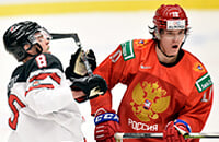 Молодежная сборная России по хоккею с шайбой, молодежная сборная Канады, молодежный чемпионат мира по хоккею