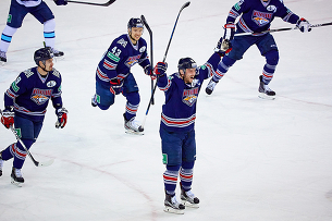 Форвард Сергей Мозякин стал первым игроком, набравшим 700 очков в КХЛ