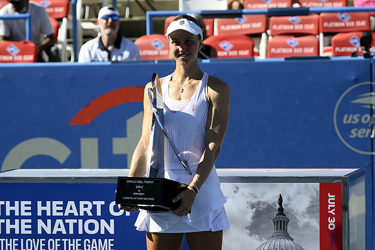 Самсонова разрывает перед US Open: 2 титула и 10 выигранных матчей подряд