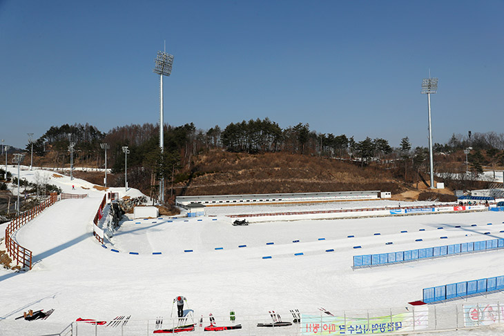 «Альпензия» — лыжно-биатлонный стадион Игр-2018