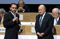 Йозеф Блаттер, Али бин Аль-Хуссейн, ФИФА