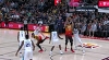 Donovan Mitchell sets up Rudy Gobert nicely for the bucket