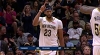 Anthony Davis scores off the great dish by Jameer Nelson