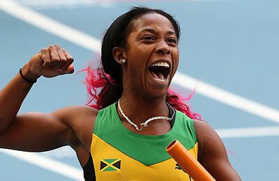Бег, сборная Ямайки жен, Шелли-Энн Фрейзер-Прайс, чемпионат мира по легкой атлетике