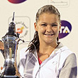 Юлия Гергес, Агнешка Радванска, Dubai Duty Free Tennis Championships, WTA