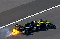 Новый красочный пожар в «Формуле-1»: выглядит так, словно гонщик включил форсаж
