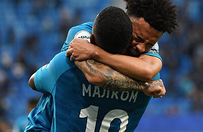 премьер-лига Россия, Малком, Зенит, Клаудиньо, Сборная России по футболу