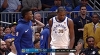 Kevin Durant with the rejection vs. the Pelicans