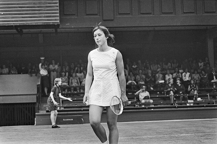 Навратилова – гигант тенниса. Обижалась на русских, бежала от коммунизма, совершила каминг-аут, меняла взгляды на женщин и взяла 344 титула