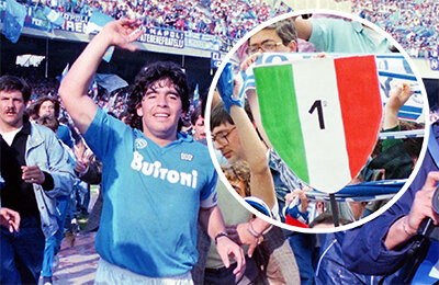 В этот день «Наполи» праздновал первое чемпионство в истории клуба. Как отмечали Марадона и город?