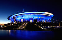 Газпром Арена (Крестовский), Лига чемпионов УЕФА, УЕФА