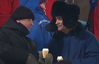 Мороженое в –33°С. Суровые болельщики русского спорта