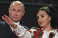 Ирина Винер, фото, Владимир Путин