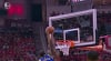 Clint Capela with one of the day's best blocks
