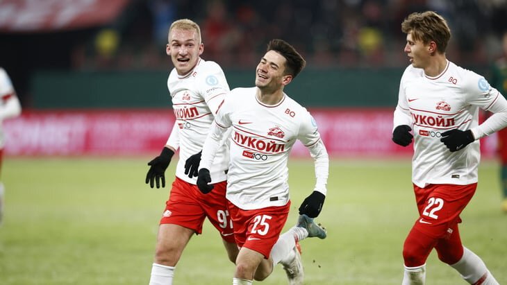 Спартак выиграл у Локомотива 4 матча подряд