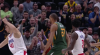 Rudy Gobert rises up and throws it down