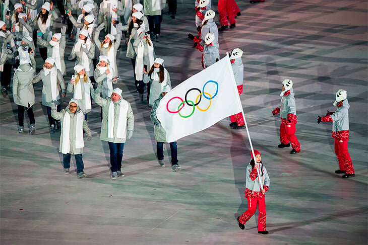 До какого года запретили россии выступать на олимпиаде под своим флагом
