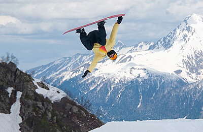 Тренировки, любительский спорт, Активный отдых, горнолыжный центр Роза Хутор, горные лыжи, сноуборд