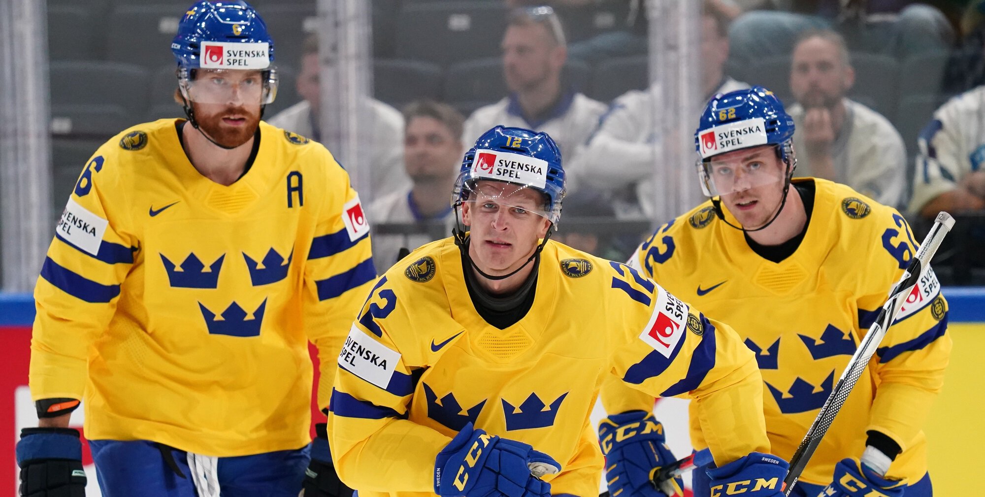 Юханссон, Эрикссон Эк, Юхан Ларссон и Брудин не сыграют за Швецию на ЧМ по хоккею 2022