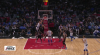 Dwight Powell skies for the big oop