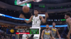Giannis Antetokounmpo skies for the big oop