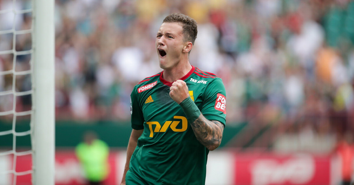 Игнатьев забил 3 гола и отдал ассист в матче Локомотива с Оренбургом