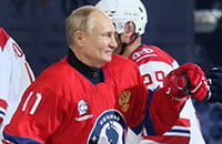 Политика, Владимир Путин, любительский хоккей