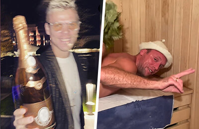Как футболисты встретили Новый год: Глушаков сходил в баню, Кокорин затусил с шампанским и братом